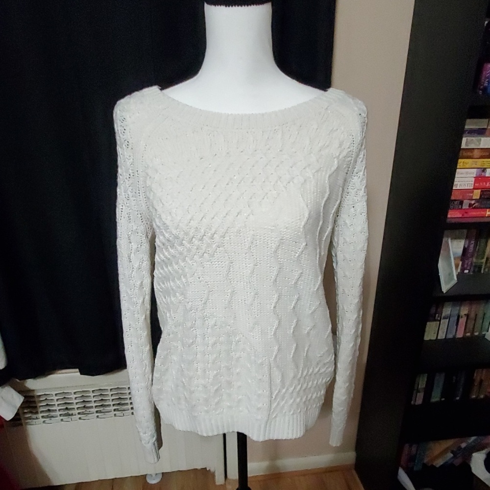 Beautiful Creamy White Sweater